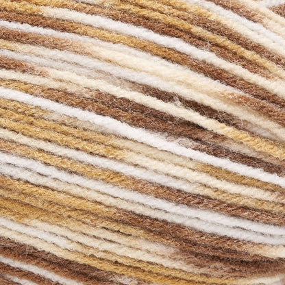 Red Heart Comfort Yarn - Clearance Shades Soft Tan Print