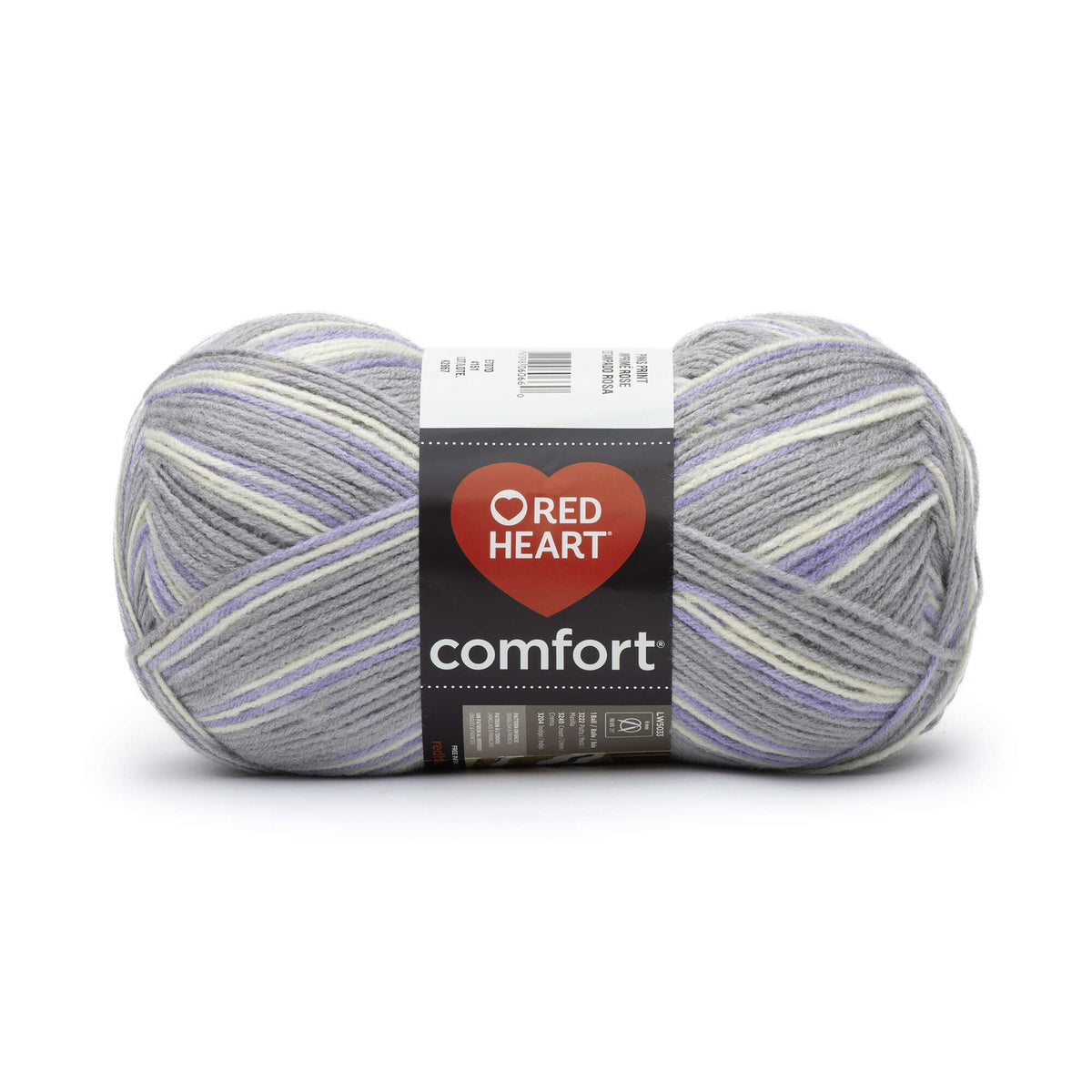 Gray/Lavender Print