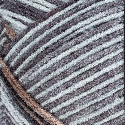Red Heart Comfort Yarn - Discontinued Shades Gravel Print