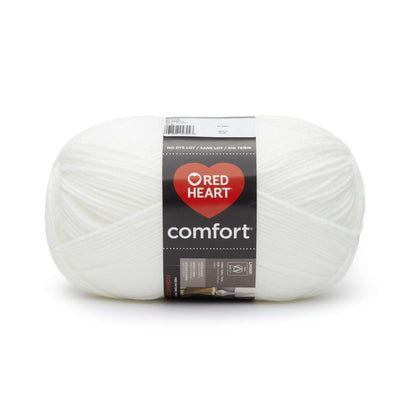Red Heart Comfort Yarn - Discontinued Shades White/Opal(Shimmer)