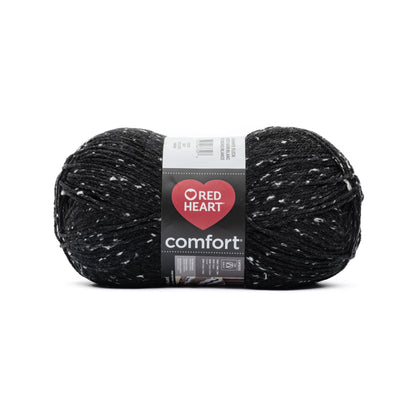 Red Heart Comfort Yarn - Clearance Shades Black/White Fleck
