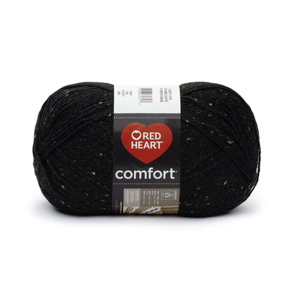 Red Heart Comfort Yarn - Discontinued Shades Black Fleck