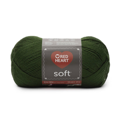 Red Heart Soft Yarn (283g/10oz) - Clearance Shades Dark Leaf
