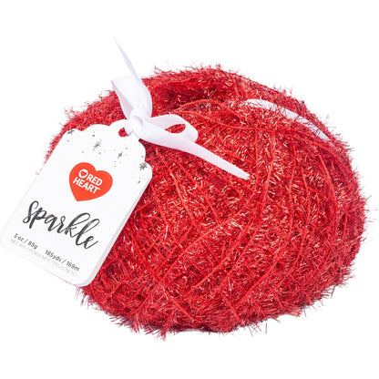 Red Heart Sparkle Yarn - Discontinued Shades Berry Red