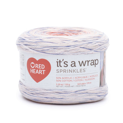 Red Heart It's a Wrap Sprinkles Yarn (150g/5.3oz) - Discontinued Shades Red Heart It's a Wrap Sprinkles Yarn (150g/5.3oz) - Discontinued Shades