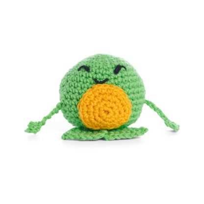 Red Heart Crochet Egg Guy Crochet Toy made in Red Heart Super Saver","Super Saver Kits Yarn