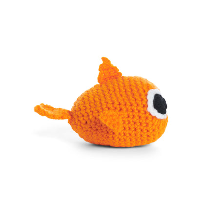 Red Heart Crochet Egg Guy Crochet Toy made in Red Heart Super Saver","Super Saver Kits Yarn