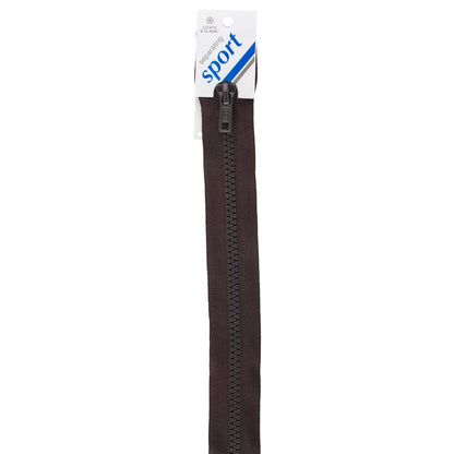 Coats & Clark Sport Separating Zippers - 26 inches Cloister Brown
