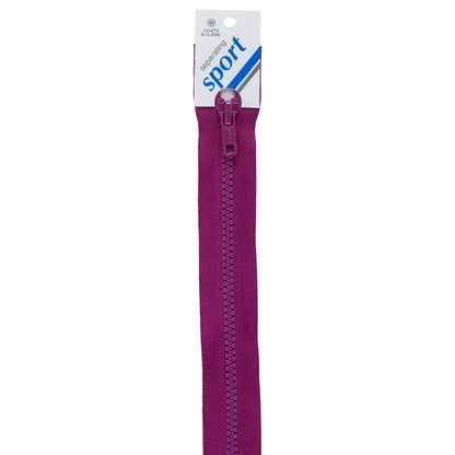 Coats & Clark Sport Separating Zippers - 26 inches Fuschia