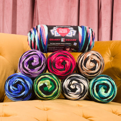 Red Heart All In One Granny Square Yarn (250g/8.8oz) All Variants