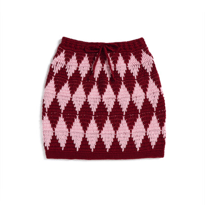 Caron Crochet Graphic Skirt Simply Soft