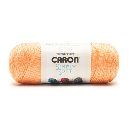 Caron Simply Soft Yarn Peach