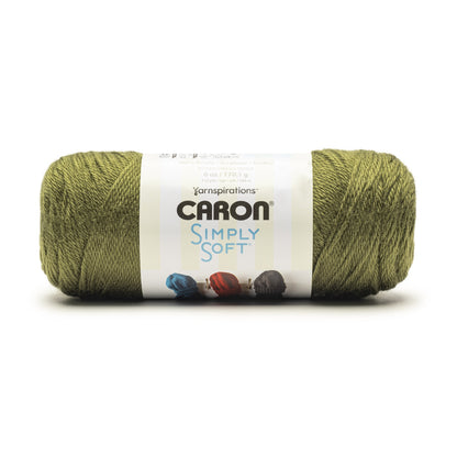 Caron Simply Soft Yarn Army Green