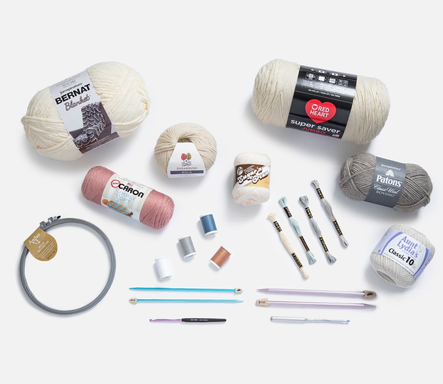 Product collage on a white background.