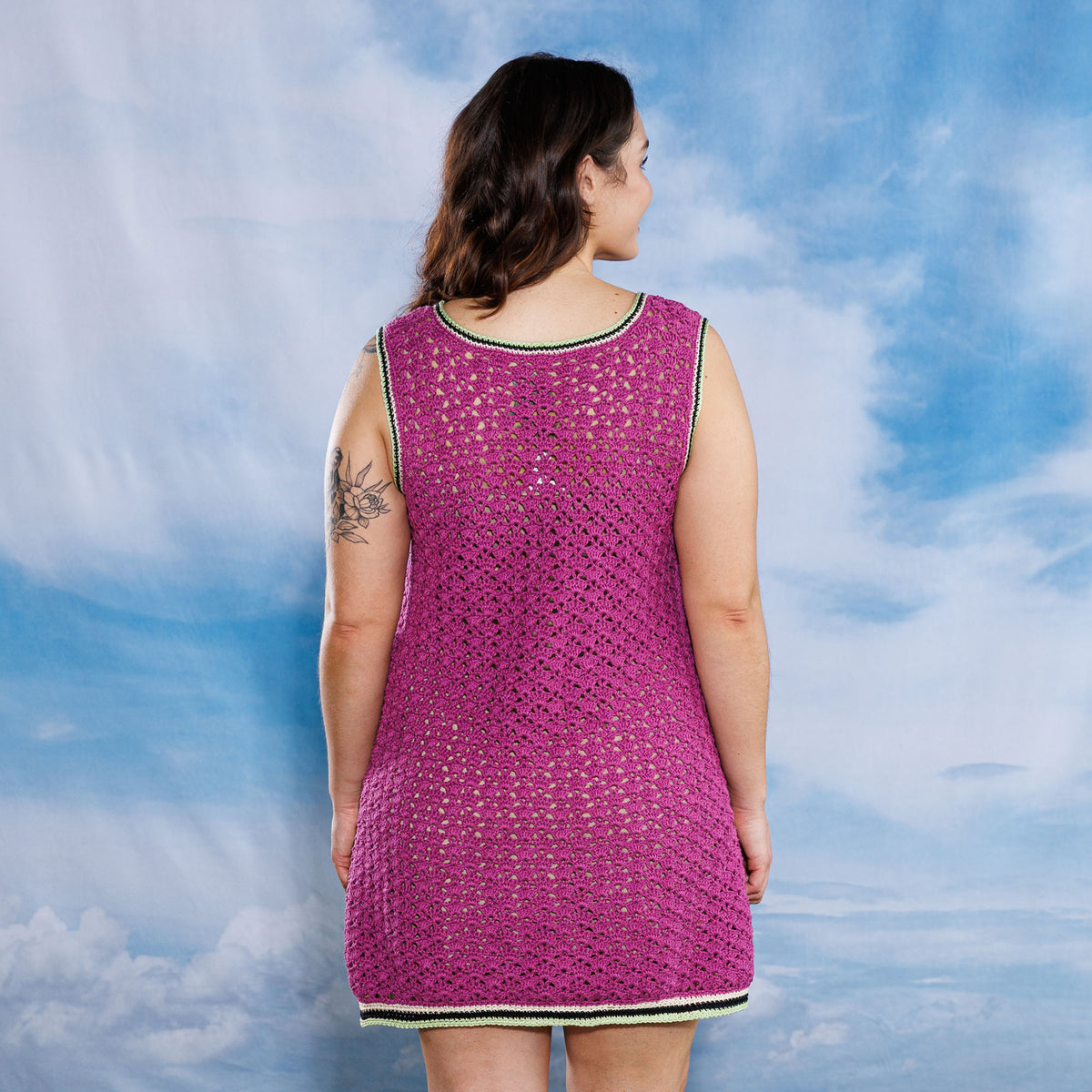 Beeautiful Crochet Tunic made using Patons yarn