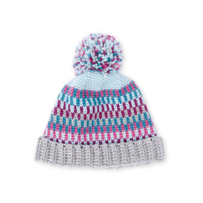 Patons Nordic Crochet Hat Crochet Hat made in Patons Classic Wool Worsted Yarn