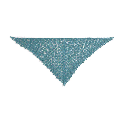 Patons Crochet Lace Pineapple Shawl Crochet  made in Patons Kroy Socks yarn