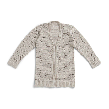 Patons Balmy Beach Crochet Cardigan Crochet Cardigan made in Patons Linen Yarn