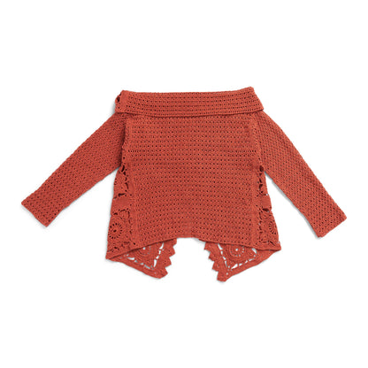 Patons Willowdale Crochet Cardigan Crochet Cardigan made in Patons Linen Yarn