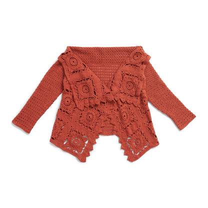 Patons Willowdale Crochet Cardigan Crochet Cardigan made in Patons Linen Yarn