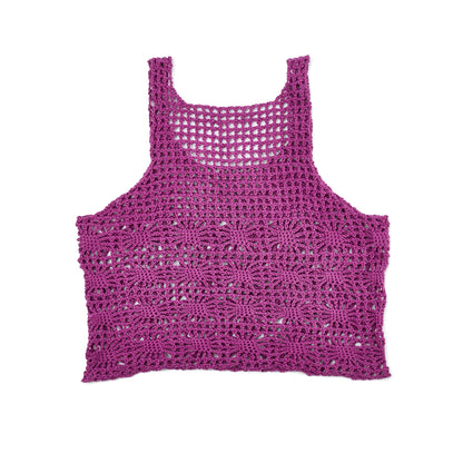 Patons Spiderweb Crochet Top Spiderweb Crochet Top made using Patons yarn in a styled lifestyle setting