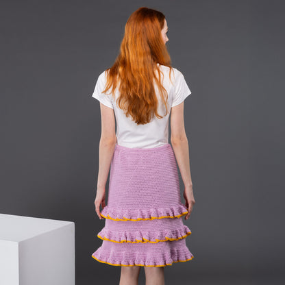 Patons Top Tier Crochet Skirt Top Tier Crochet Skirt made using Patons yarn