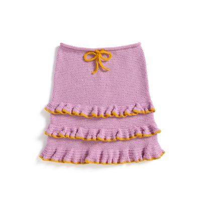 Patons Top Tier Crochet Skirt Top Tier Crochet Skirt made using Patons yarn