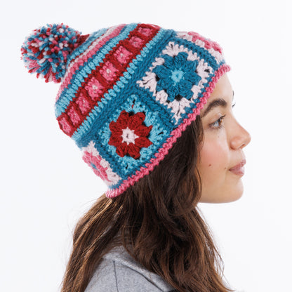 Patons Motif Magic Crochet Hat Motif Magic Crochet Hat made using Patons yarn