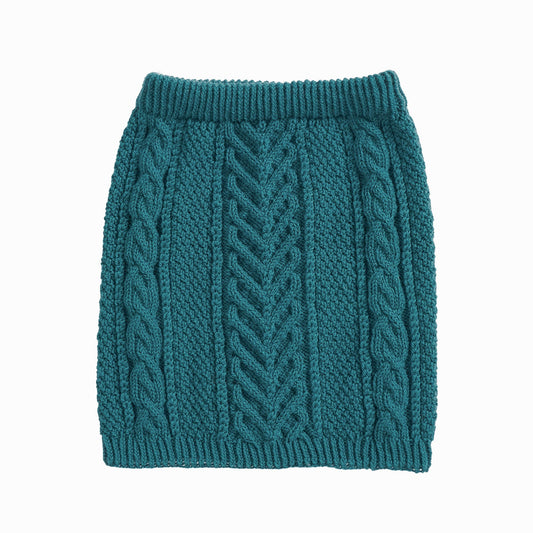 Knit Skirt made in Patons Classic Wool Yarn