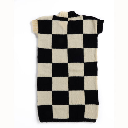Patons Checkmate Knit Dress Checkmate Knit Dress made using Patons yarn