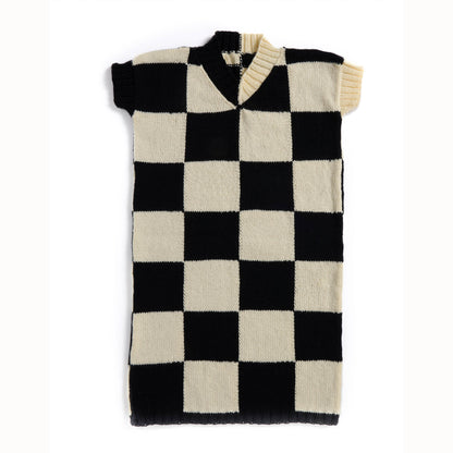 Patons Checkmate Knit Dress Checkmate Knit Dress made using Patons yarn