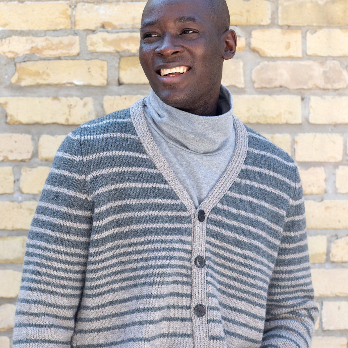 Knit Cardigan made in Patons Classic Wool Worsted Yarn