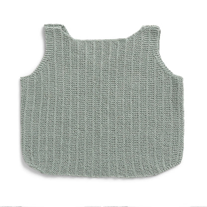 Patons Linen Straight Lines Knit Tank Knit Tank made in Patons Yarn