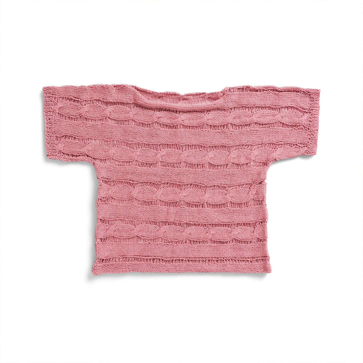 Knit Top made in Patons Linen Yarn
