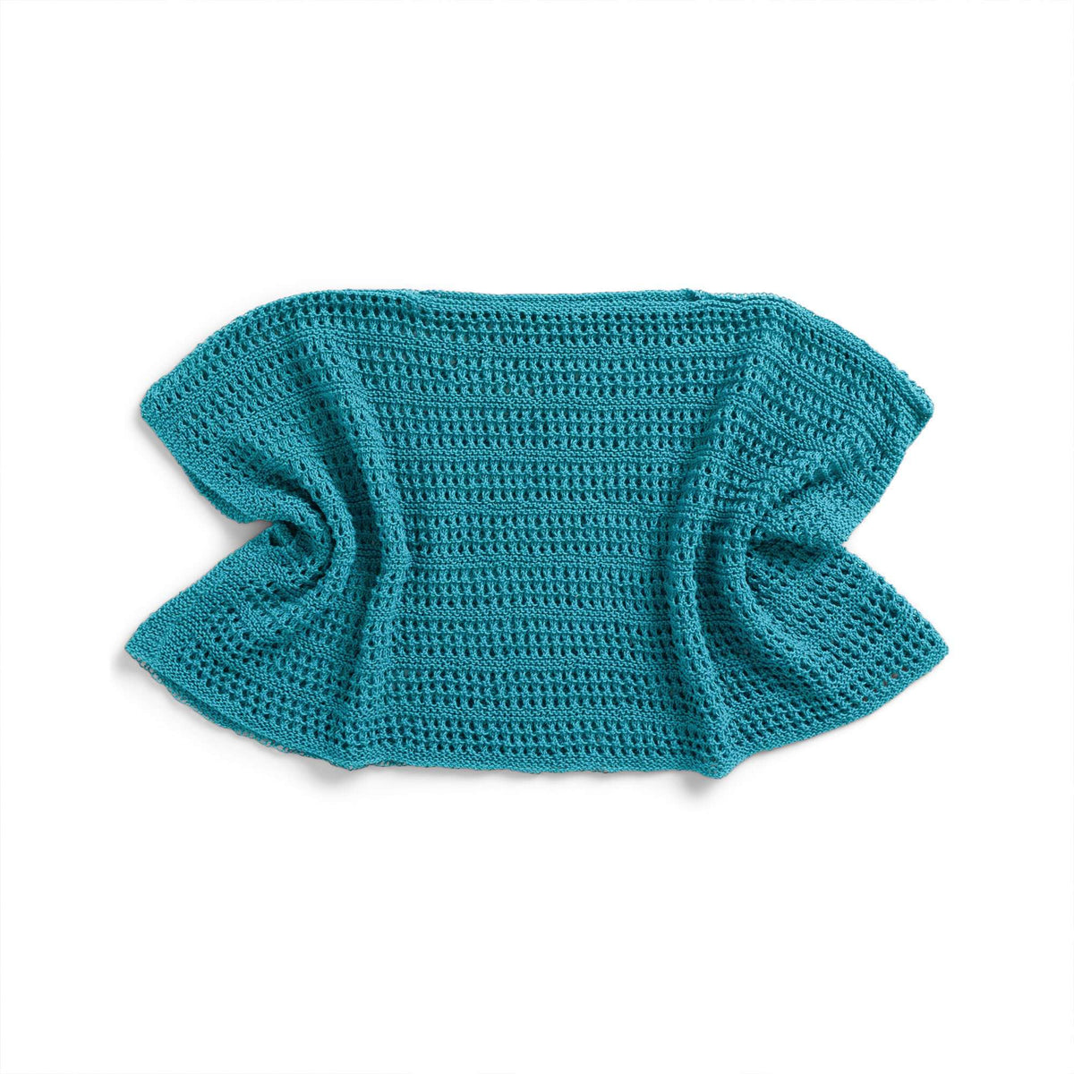 Knit Poncho made in Patons Linen Yarn