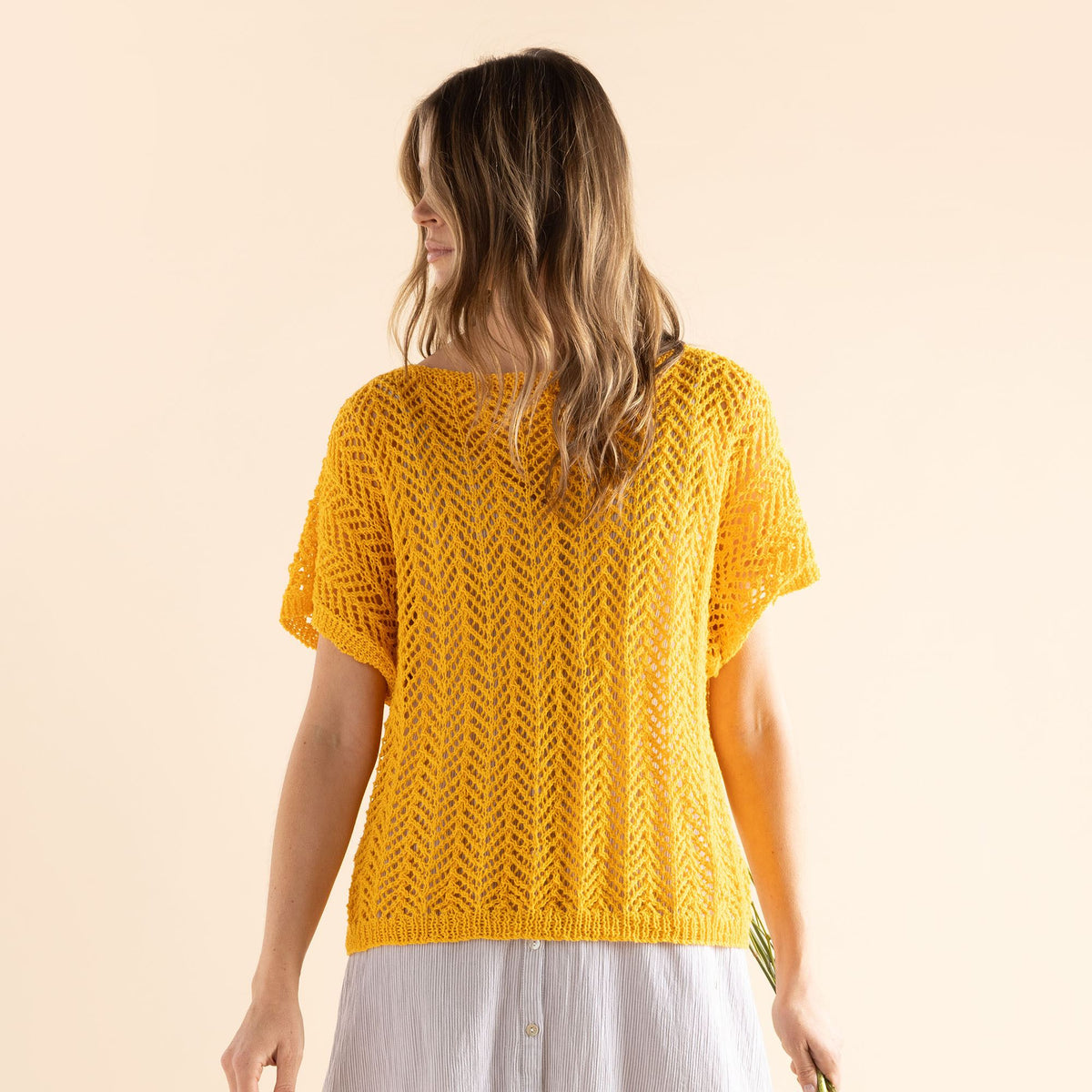 Knit Top made in Patons Yarn