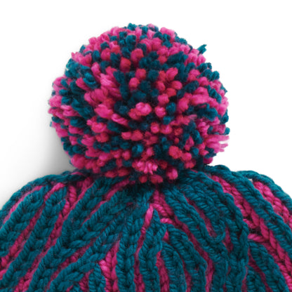 Patons Brioche Cables Knit Hat Knit Hat made in Patons Inspired Yarn
