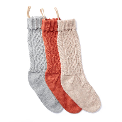 Patons Sugar Twist Knit Stocking Sugar Twist Knit Stocking made using Patons yarn
