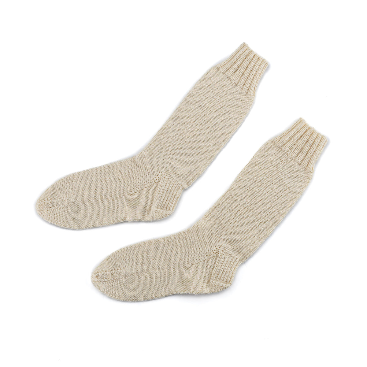 Knit Slouchy Socks made using Patons yarn
