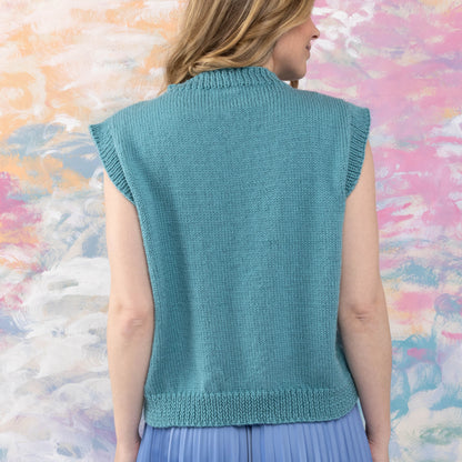 Patons Carfrae Knit Argyle Vest Version 1