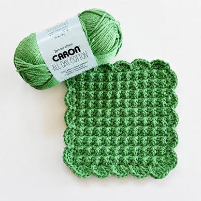 Cotton Bloom Dishcloths Grass Green