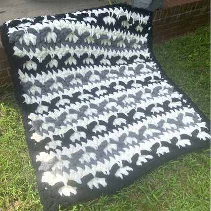 Bernat Striking Chains Crochet Afghan Bernat Striking Chains Crochet Afghan