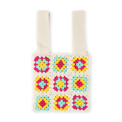 Red Heart Granny Squares Galore Crochet Bag Crochet Bag made in Red Heart Super Saver Yarn