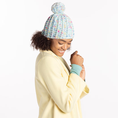 Red Heart Crochet Waffle Stitch Hat Crochet Waffle Stitch Hat made using Red Heart yarn
