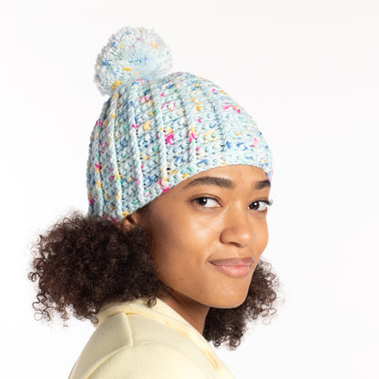 Red Heart Crochet Waffle Stitch Hat Crochet Waffle Stitch Hat made using Red Heart yarn