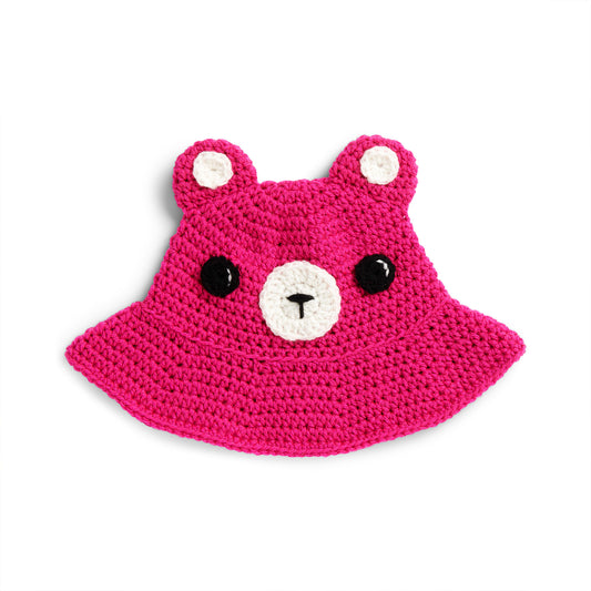 Crochet Hat made in Red Heart Super Saver Yarn