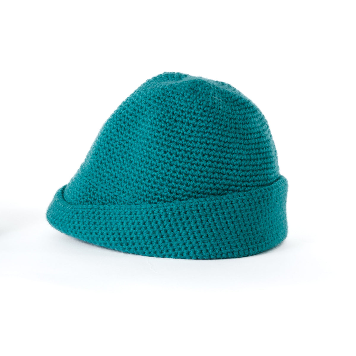 Urban Chic Brim Hat To Crochet made using Red Heart yarn