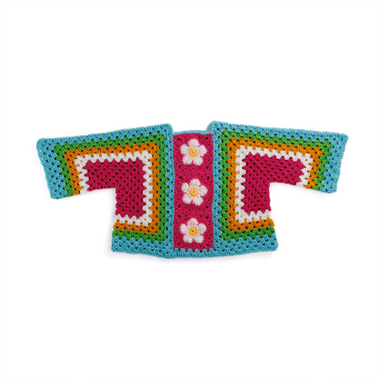 Red Heart Blooming Hexi Crochet Pullover Blooming Hexi Crochet Pullover made using Red Heart yarn