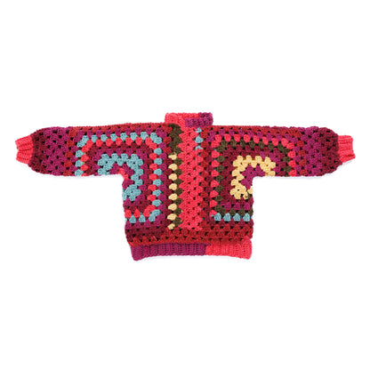 Red Heart Love My Crochet Hexi Colorful Pullover Love My Crochet Hexi Colorful Pullover made using Red Heart yarn