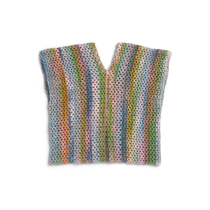 Red Heart Crochet Rustic Summer Vest Crochet Vest made in Red Heart Yarn
